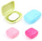 RETON 4pcs Portable Boite Savon Voyage Candy Color, Salle de Bain Porte Savon avec Couvercle, Boîte à Savon Imperméable à l'eau pour la Maison, Salle de Bains, Voyage, Camping(2 Petit + 2 Grand)