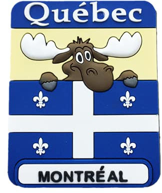 Montreal Quebec Kanada Kühlschrankmagnet, Souvenir, Geschenk, Heimdekoration, Magnetaufkleber-Kollektion