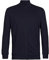 Icebreaker Herren Central II Langärmeliges Top mit Reißverschluss - Funktionsshirt Herren - Merinowolle Mid Layer - Mitternachtsmarine, S