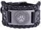 UNIFT Wikinger Wolf Pfote Leder Armband Für Männer Fenrir Wolf Bär Pfote Nordische 24 Runen Manschette Armreif Keltisch Heidnisches Amulett Punk Modeschmuck, Ohne Edelstein.