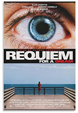 Rudd Requiem For A Dream (1)_1 Filmposter, dekoratives Gemälde, Leinwand, Wandposter und Kunstbild, modernes Familien-Schlafzimmer, Dekoration, Poster, 30 x 45 cm