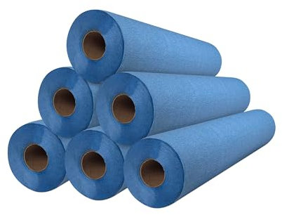 Waterproof Ärzterollen (59 cm x 70 m) 6 Rollen | Liegenabdeckung – Ärztekrepp (No Precut)