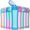 KITART 450ml Kids Sports Water Bottles for School with Straw Lid (Blue)