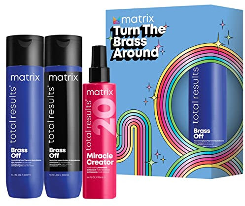 Matrix - Total Results - Brass Off - Geschenkset für braunes Haar