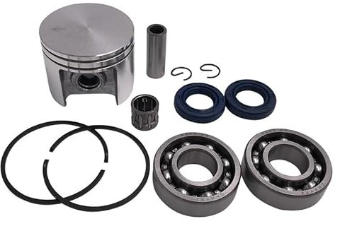 Pièces détachées pour le jardin Kit de roulements de vilebrequin, joint d'huile de Piston de 42.5mm, roulement à aiguilles for STIHL 025 MS250 MS 250, pièces de rechange for tronçonneuse Pièces détach