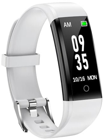 GRV Orologio Contapassi da Polso per Uomo Donna Anziani Bambini Pedometro senza Bluetooth senza APP senza Cellulare Fitness Activity Tracker Semplice Conta Calorie Sonno Distanza Impermeabile