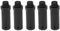 Artillery Asta di Respirazione, 5 Pezzi Tappo di Sfiato per Compressore, 15.5 mm Ricambi Compressore Aria Professionale in Plastica, Nero Ugello di Sfiato Valvola per Pompa del Compressore d'Aria