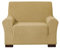EBETA E Elastisch Sofa Überwürfe Sofabezug, Stretch Sofahusse Sofa Abdeckung Hussen für Sofa, Couch, Sessel 1 Sitzer (Gelb, 85-115 cm)