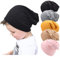 DRESHOW 5 Stück Unisex Baby Mütze Hut Junge Mütze Frühling Mützchen Kleinkind Wendemütze Jersey Slouch Beanie 6-60 Monate