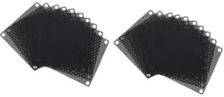 jojofuny 20stücke Teiliges Pc Lüfter Staubschutzgitter Hochwertiger Mesh Filter Für Gehäuse Atmungsaktiv Langlebig Effektiver Schutz Vor Und Schmutz Einfach Zu Reinigen Und