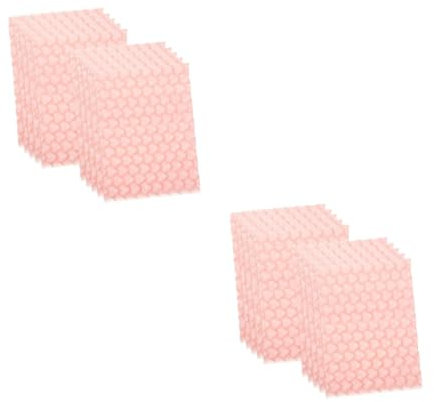 MAGICLULU 2 Sätze Liebe Luftblasenbeutel Pakettaschen Verpackungen Für Kleinunternehmen Luftpolstertasche Luftpolsterumschlag Verpackungsmaterial Für Unternehmen Rosa Plastik 50 Stück * 2