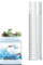 Filtro filtro per acquario, protezione per ingresso e rete filtrante multiuso, copertura efficace con griglia di protezione, protezione 'acquario, accessori pratici per allevamenti tropicali e