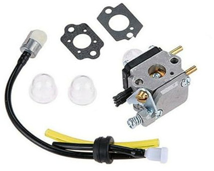 Vergaser für Rasenmähen Mantis Tiller 7222 7225 für Echo 12520013123 für Zama C1U-K54A Vergaser-Kraftstoffleitung, 1 Satz Vergaser-Vergaser-Kit
