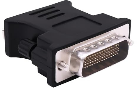 YARCHONN LFH DMS-59 Pin to HDMI 1.4 Adapter 59 Pin DVI Male to HDMI Female Convertor Connector for PC Desktop Graphics Card Computer Accessory