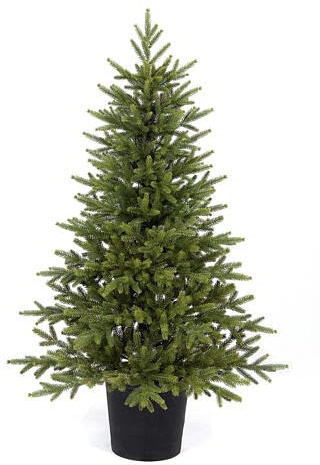 Holyart Alberi di Natale: Albero Natale 90 cm verde base vaso full poly