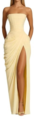 Vestido de Noche para Mujer, línea A, Hombros Descubiertos, Vestido de Dama de Honor, Elegante, Largo, Vestido de Fiesta, Bodycon Formal, Vestido de invitado de Boda, Vestido de graduación