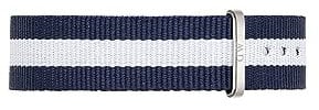 Daniel Wellington Classic Strap 18mm Fabric (Polyester) Silver