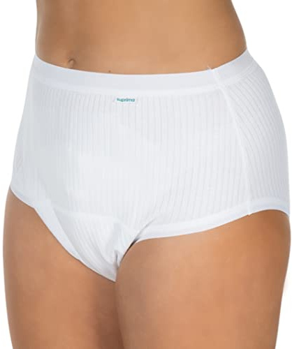 Suprima Inkontinenz Slip Schlupfform (Baumwolle) Art. 1-275-000 (für Frauen) - Gr. 5254 - weiss