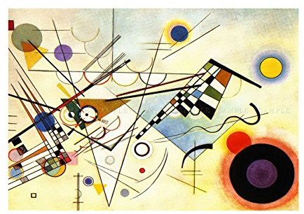 Wee Blue Coo Kandinsky Composition VIII Wall Art Print