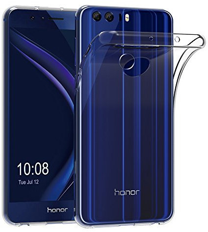 AICEK Coque Honor 8, Etui Silicone Gel Huawei Honor 8 Housse Antichoc Huawei Honor 8 Transparente Souple Coque de Protection pour Honor 8(5.2 Pouces)