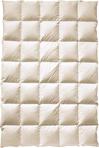 Billerbeck Daunendecke Organic Cosidown medium, Füllung: 90% Gänsedaunen, 10% Federn 135x200 cm