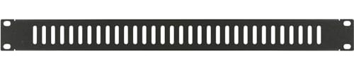 LOGON RAB200BL Blank panel rack accessory - rack accessories (Blank panel, Black, 48.3 cm (19), 1U, 1 pc(s), 482 mm)