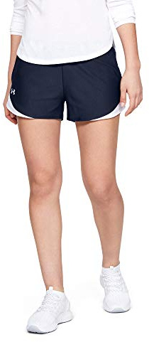 Under Armour Damen Play Up Shorts 3.0, lockere Shorts für Damen mit geschwungenem, schmeichelhaftem Saum, schweißableitende Sporthose