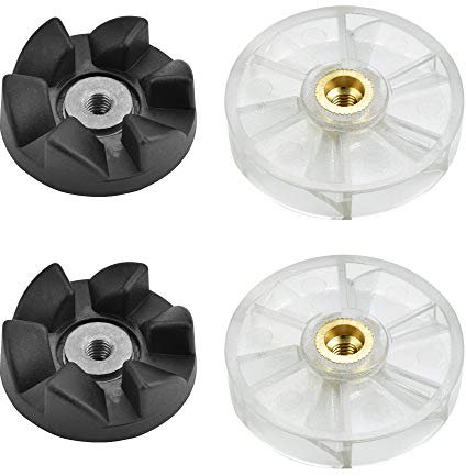 KLYNGTSK Engranaje Base Reemplazo 2 Base Gear 2 Engranajes de Cuchilla de Goma Repuestos para Nutribullet 600w/900w Base de Batidora para Cuchillas de licuadora