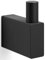 LINEA towel hook, small Black wall mount
