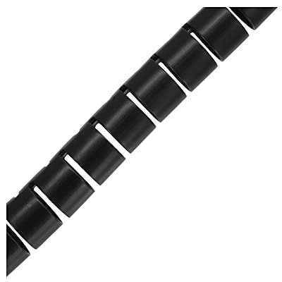 InLine® Flexibler Kabelkanal/Kabelschlauch 10m, schwarz, 10mm