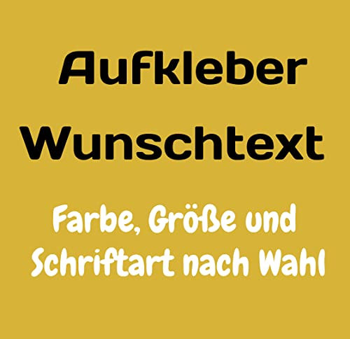 Ma2ca Tuning Aufkleber selbst gestalten Name Schriftzug Buchstaben Wunschtext Sticker Autoaufkleber Wunschtext selbst gestalten - Klebeschrift - Folien Aufkleber