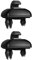 PLABBDPL 2 ganchos para parasol de coche, ganchos para parasol compatibles, ganchos para parasol de coche con Audi A1 A3 A4 A5 Q3 Q5 (8E0 857 562) A7 B6 B7 B8 S4 S5