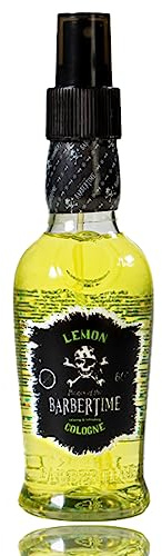 BARBERTIME Aftershave Eu de Cologne | After Shave Herren Pump-Spray | Rasierwasser Erfrischt, Kühlt & Pflegend gegen Rasurbrand | Lemon (150ml) - Duftnote: Spritzig-frischer Zitrusduft mit Stil