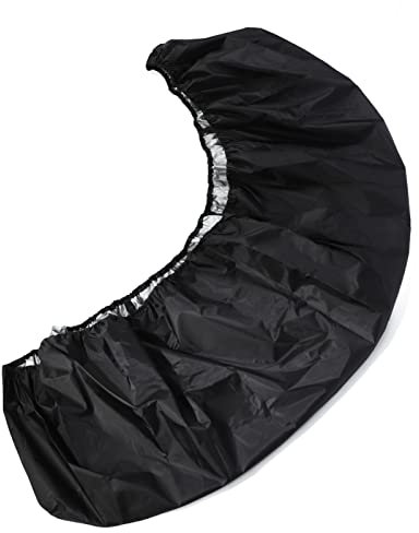 Premium wasserdichte Kajak-Abdeckung, Oxford-Stoff, Staub- und UV-beständig, Kanu-Abdeckung mit Reißfesten Eigenschaften für die Aufbewahrung Im Innen- und Außenbereich, Schwarz