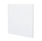 Hoja de vidrio acrílico blanco, tablero acrílico cuadrado de 3mm de espesor, Panel de vidrio orgánico de plástico for exhibiciones de fiestas de bodas(80x80x3 mm)