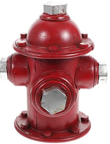 Parliky Hydranten-Dekoration Eisen Ornament Haus Schmuck Garten Deko Retro Design Für Innen Außen Platzierung