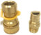 Messing Propan Schnellanschluss/Trennen Set Messing Fitting Adapter Geeignet für sichere und effiziente Durchflüsse