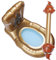 BESTonZON 1stk Kreativer Schwimmring Poolparty-Dekorationen Für Erwachsene Lustiger Schwimmring Schwimmen Liefert Lustiger Strandschwimmer Für Frauen Aufblasbarer Pool Strandspielzeug Golden