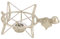 Supporto Antiurto per Microfono per Neumann TLM103 TLM193 TLM127 TLM170 MK4 Microfono a Condensatore da Studio, Dado di Conversione da 5/8 a 3/8 Supporto per Microfono (BLACK)