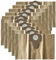 EDUQKWQS Sacs D'aspirateur 10 Sacs Filtrants À Poussière, Compatibles avec Les Aspirateurs Secs Et Humides Parkside PNTS 1250 PNTS 1250/9 PNTS 1300 PWD 12 A1
