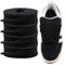 Cordeaux Épais pour Adidas Campus 00s, Pack de 2 Paires Lacs Plat Large de 15mm, Lacs de Remplacement pour Sneakers - Noir