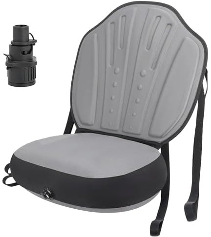 Aufblasbarer Paddle-Board-Sitz, Kajak-Sitzkissen Universal Kajak Sitz für Stand up Paddle Board - Bequemer Kajaksitz, Verstellbar Kajaksitz Sup Seat für Schlauchboote, Angelbegeisterte