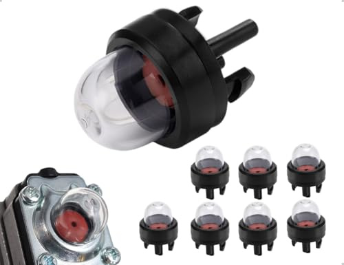 OHYANYAO 7 Stück Snap in Primer Bulb Pump,Vergaser Primer Pumpe Kraftstoffbirnen Universelles Zubehör,für Kettensägen,Gebläse,Trimmer,Motorsense Rasenmäher