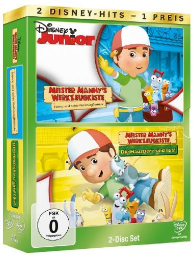Meister Manny's Werkzeugkiste - Manny und seine Werkzeugfreunde/Die Haustiere sind los! [2 DVDs]