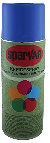 SparVar Kreidespray mit Überkopfdüse, 400 ml, blau, 6000978