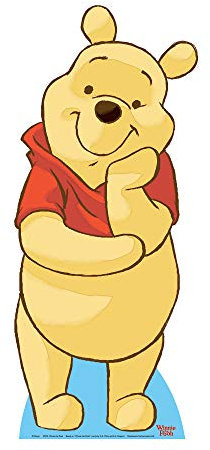 STAR CUTOUTS Figurine en Carton Taille réelle Disney Winnie l'ourson