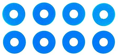 Tamiya 300053646 - Rad-Distanzscheibe, blau