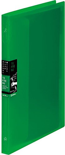 KING JIM TEFRENU 487TTE Mito Binder, Notizbuch, A4, grün