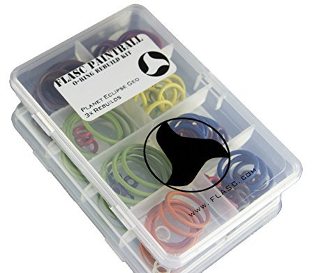 Flasc Paintball Planet Eclipse Geo Oring Kit mit 3 x Rebuilds, farblich kodiert