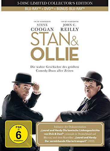 Stan & Ollie - 3-Disc Limited Collector's Mediabook (+ DVD) (+ Bonus-Blu-ray)